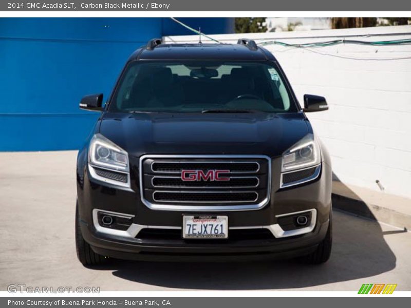 Carbon Black Metallic / Ebony 2014 GMC Acadia SLT