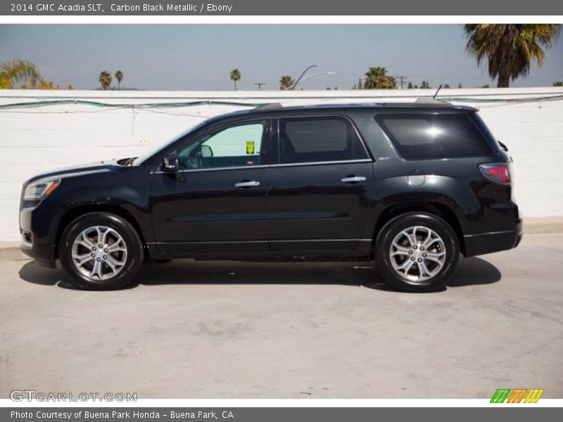 Carbon Black Metallic / Ebony 2014 GMC Acadia SLT