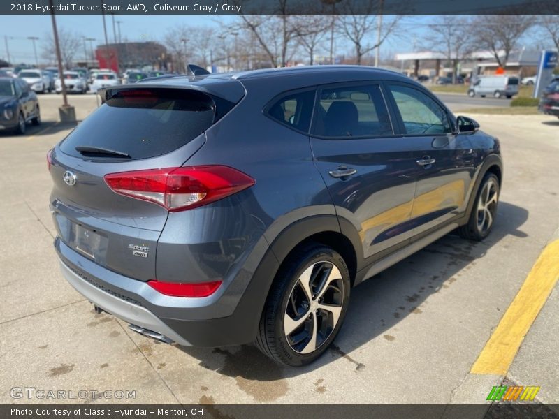 Coliseum Gray / Gray 2018 Hyundai Tucson Sport AWD