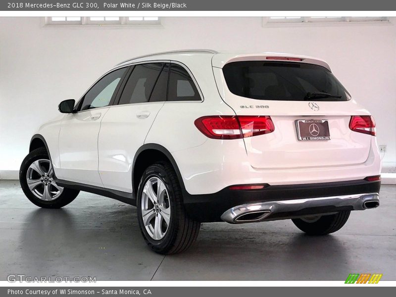 Polar White / Silk Beige/Black 2018 Mercedes-Benz GLC 300