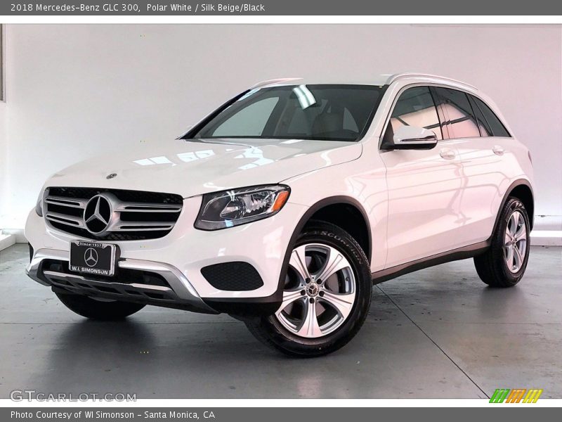 Polar White / Silk Beige/Black 2018 Mercedes-Benz GLC 300