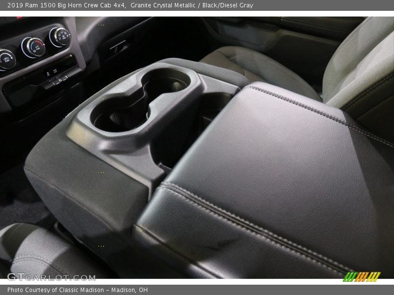 Granite Crystal Metallic / Black/Diesel Gray 2019 Ram 1500 Big Horn Crew Cab 4x4