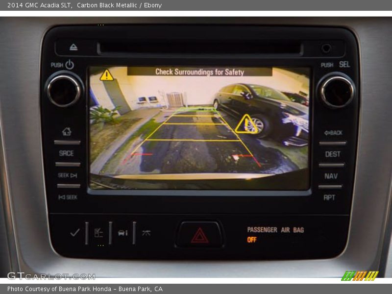 Carbon Black Metallic / Ebony 2014 GMC Acadia SLT