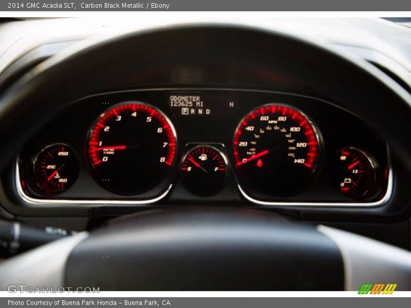 Carbon Black Metallic / Ebony 2014 GMC Acadia SLT