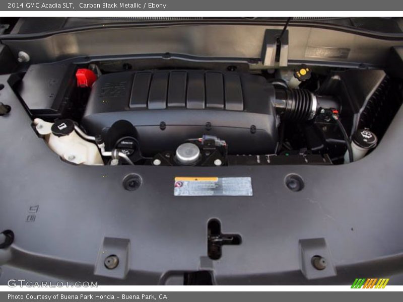 Carbon Black Metallic / Ebony 2014 GMC Acadia SLT