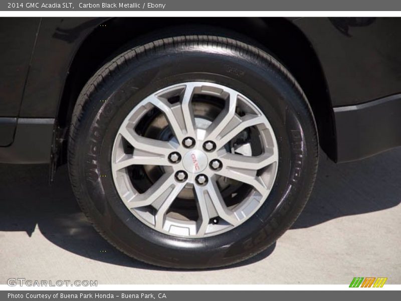 Carbon Black Metallic / Ebony 2014 GMC Acadia SLT