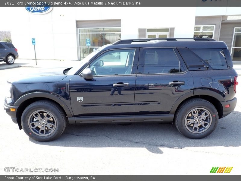  2021 Bronco Sport Big Bend 4x4 Alto Blue Metallic