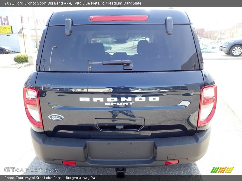 Alto Blue Metallic / Medium Dark Slate 2021 Ford Bronco Sport Big Bend 4x4