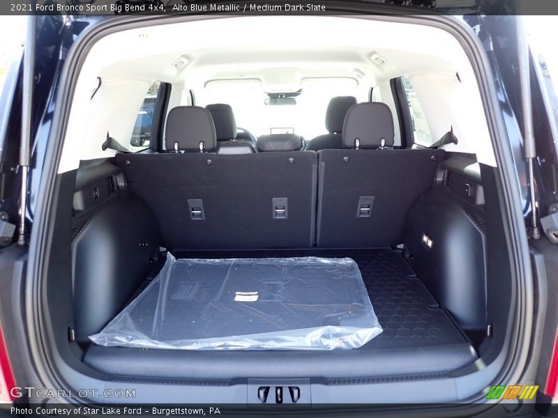 Alto Blue Metallic / Medium Dark Slate 2021 Ford Bronco Sport Big Bend 4x4