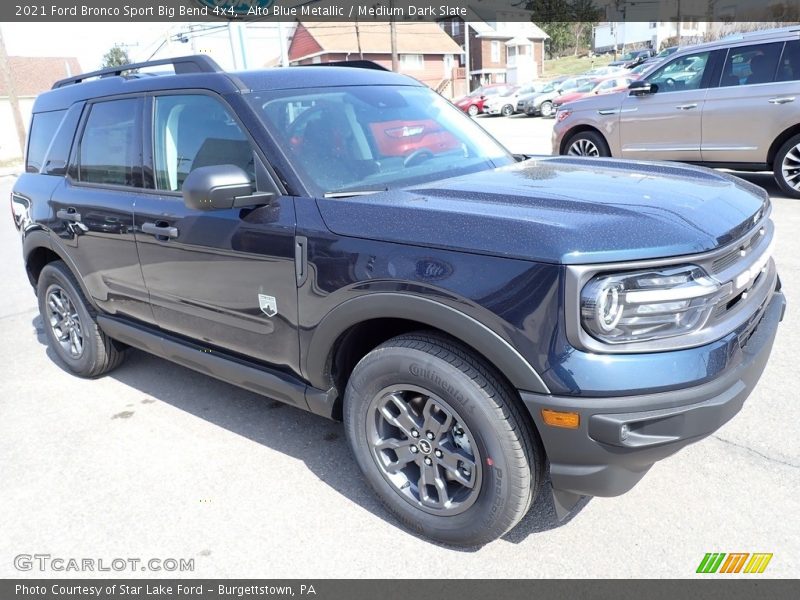 Front 3/4 View of 2021 Bronco Sport Big Bend 4x4