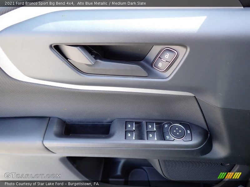 Alto Blue Metallic / Medium Dark Slate 2021 Ford Bronco Sport Big Bend 4x4