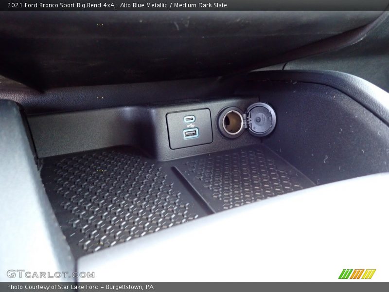 Alto Blue Metallic / Medium Dark Slate 2021 Ford Bronco Sport Big Bend 4x4