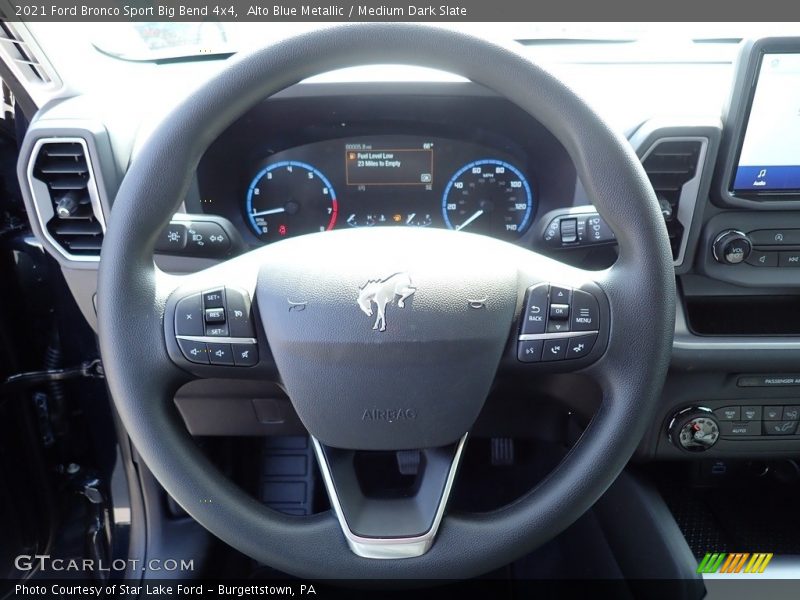  2021 Bronco Sport Big Bend 4x4 Steering Wheel