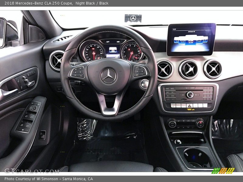Night Black / Black 2018 Mercedes-Benz CLA 250 Coupe