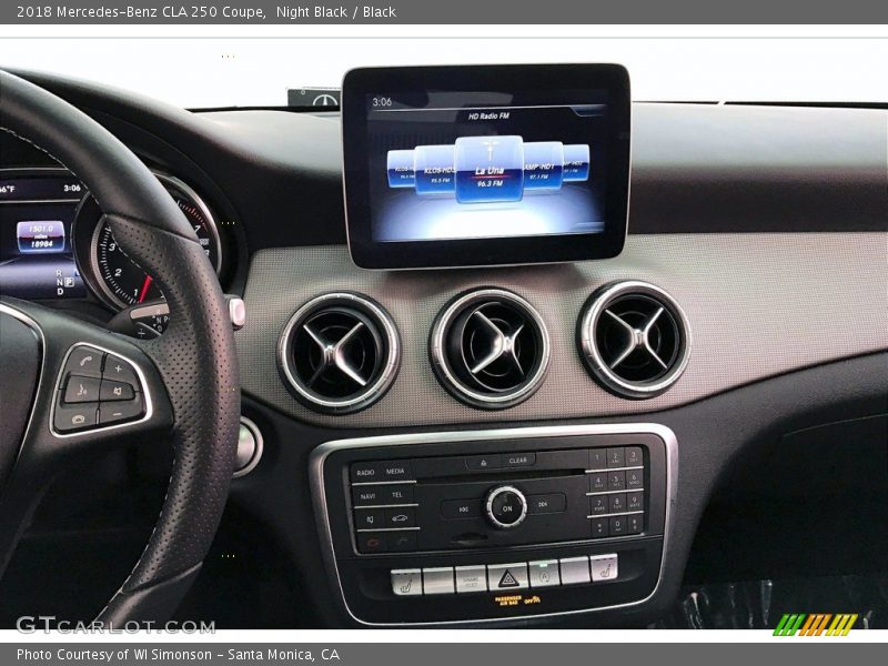 Night Black / Black 2018 Mercedes-Benz CLA 250 Coupe