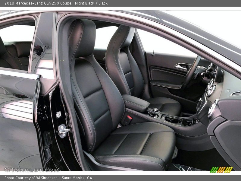 Night Black / Black 2018 Mercedes-Benz CLA 250 Coupe