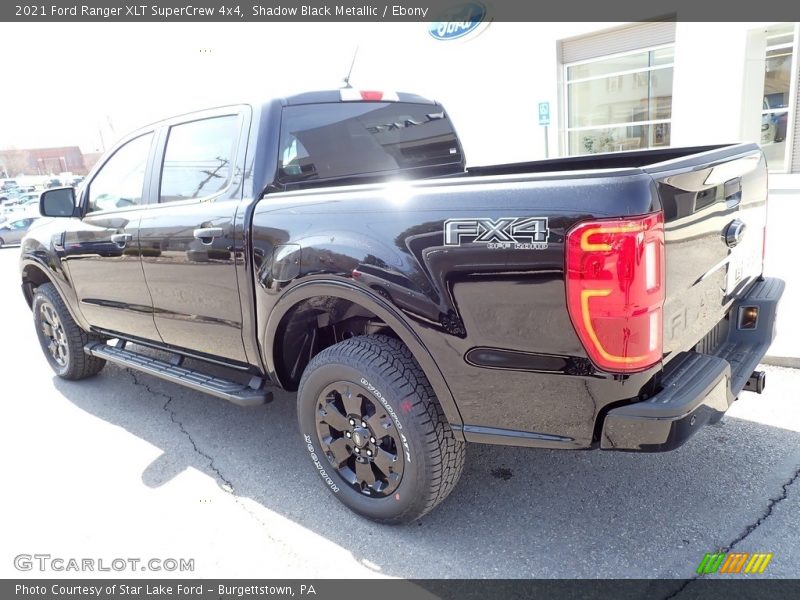 Shadow Black Metallic / Ebony 2021 Ford Ranger XLT SuperCrew 4x4