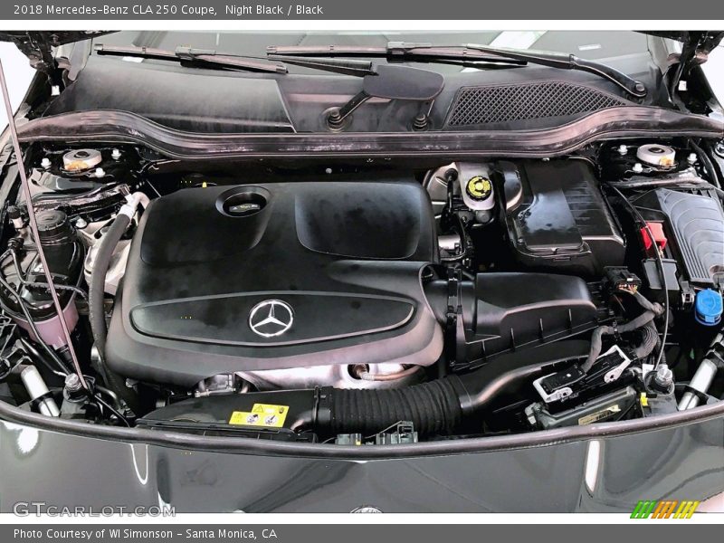 Night Black / Black 2018 Mercedes-Benz CLA 250 Coupe