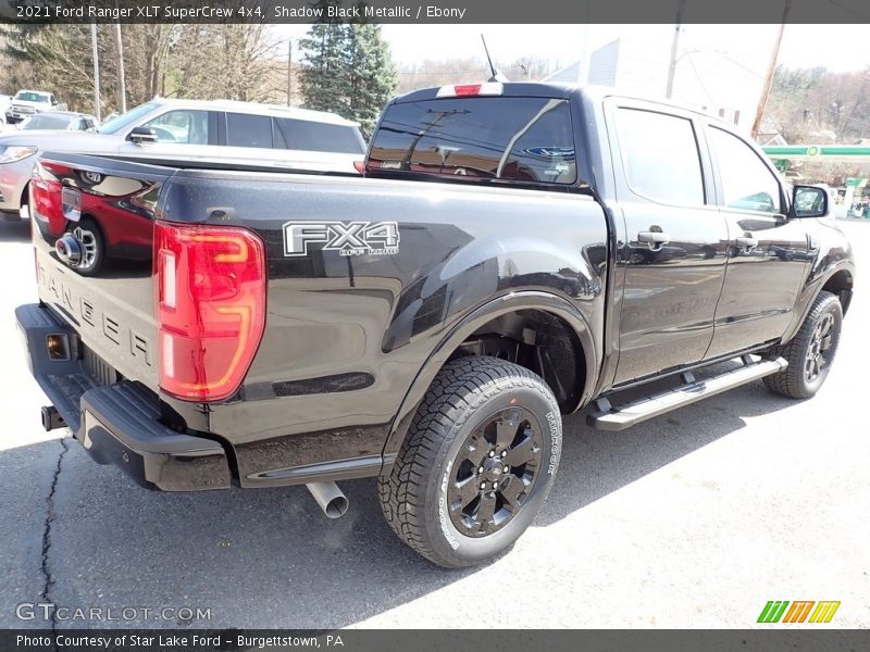 Shadow Black Metallic / Ebony 2021 Ford Ranger XLT SuperCrew 4x4