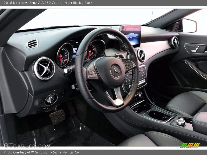 Night Black / Black 2018 Mercedes-Benz CLA 250 Coupe