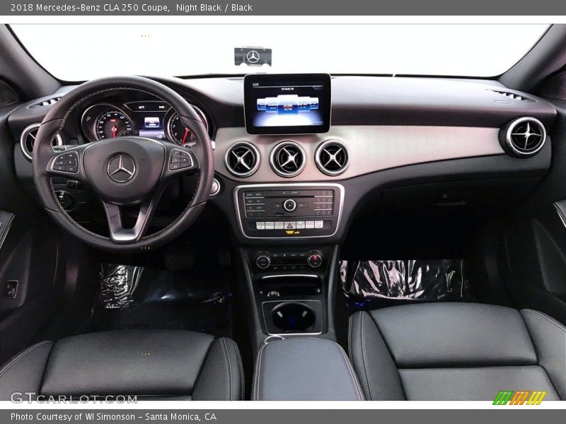 Night Black / Black 2018 Mercedes-Benz CLA 250 Coupe