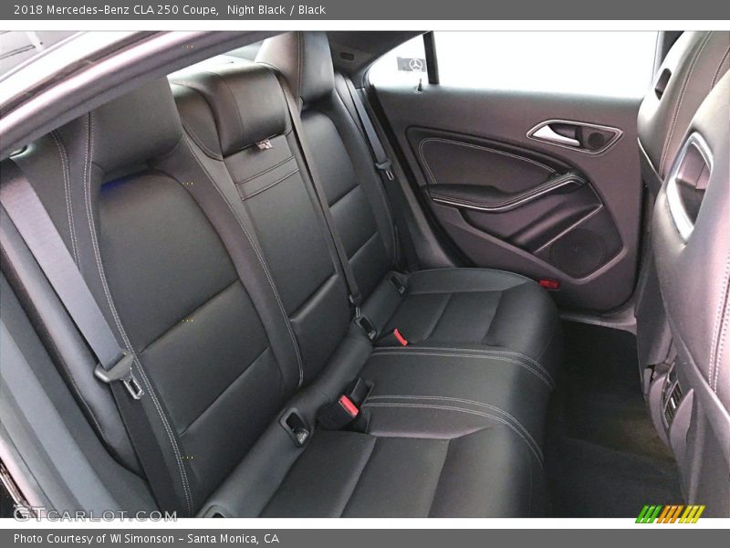 Night Black / Black 2018 Mercedes-Benz CLA 250 Coupe