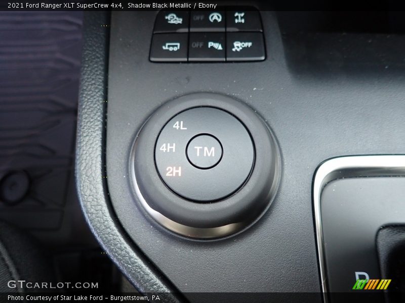 Shadow Black Metallic / Ebony 2021 Ford Ranger XLT SuperCrew 4x4