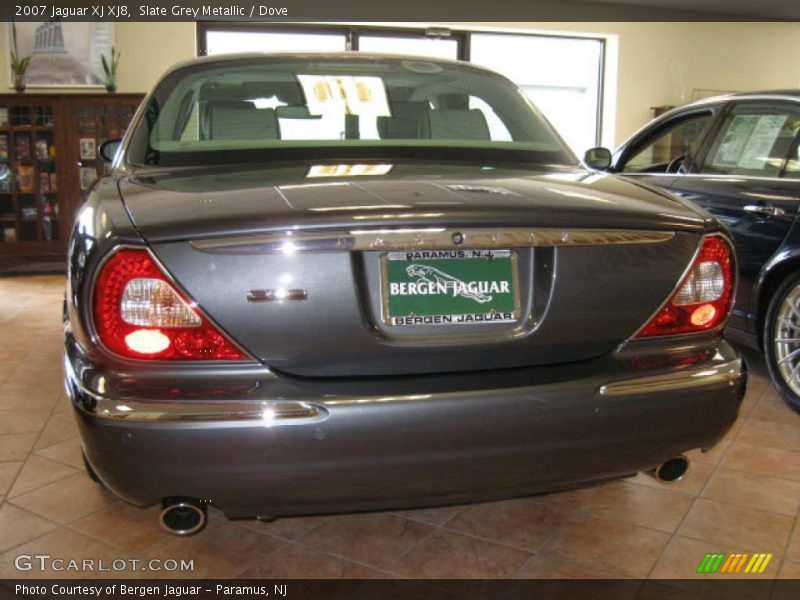 Slate Grey Metallic / Dove 2007 Jaguar XJ XJ8