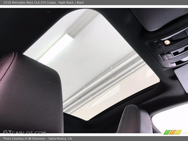 Night Black / Black 2018 Mercedes-Benz CLA 250 Coupe