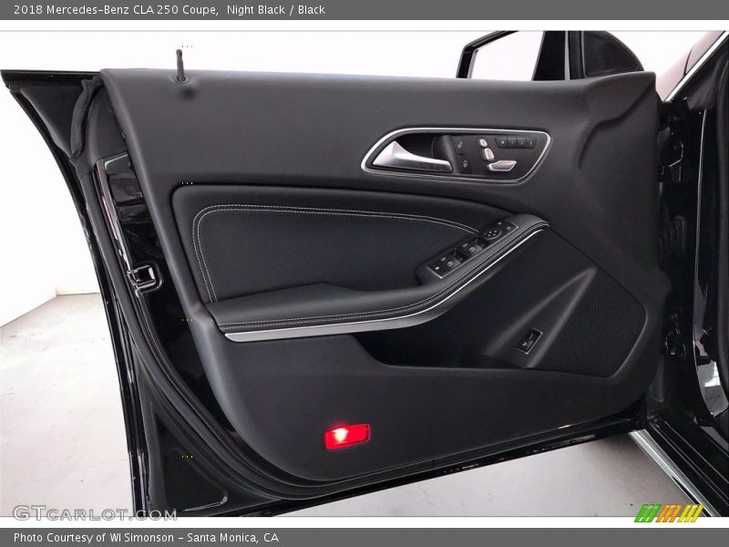 Night Black / Black 2018 Mercedes-Benz CLA 250 Coupe