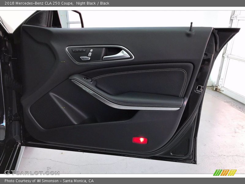 Night Black / Black 2018 Mercedes-Benz CLA 250 Coupe