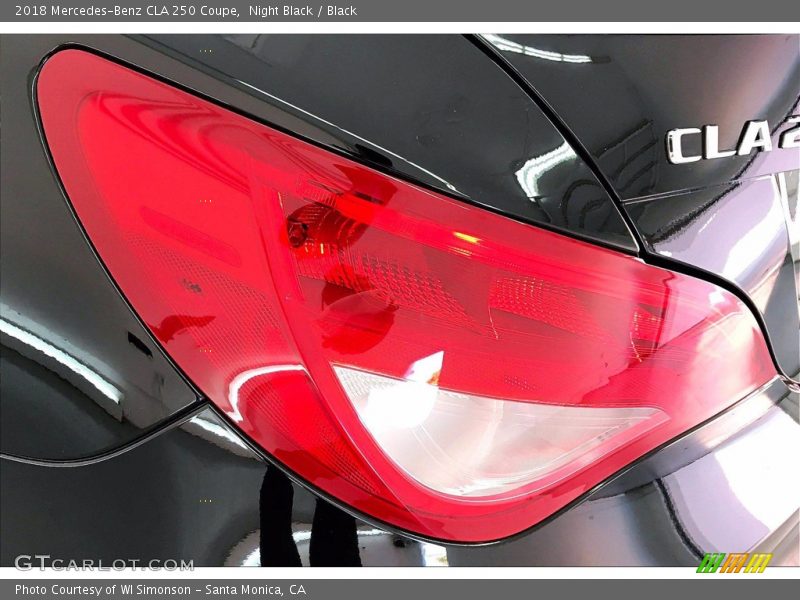 Night Black / Black 2018 Mercedes-Benz CLA 250 Coupe