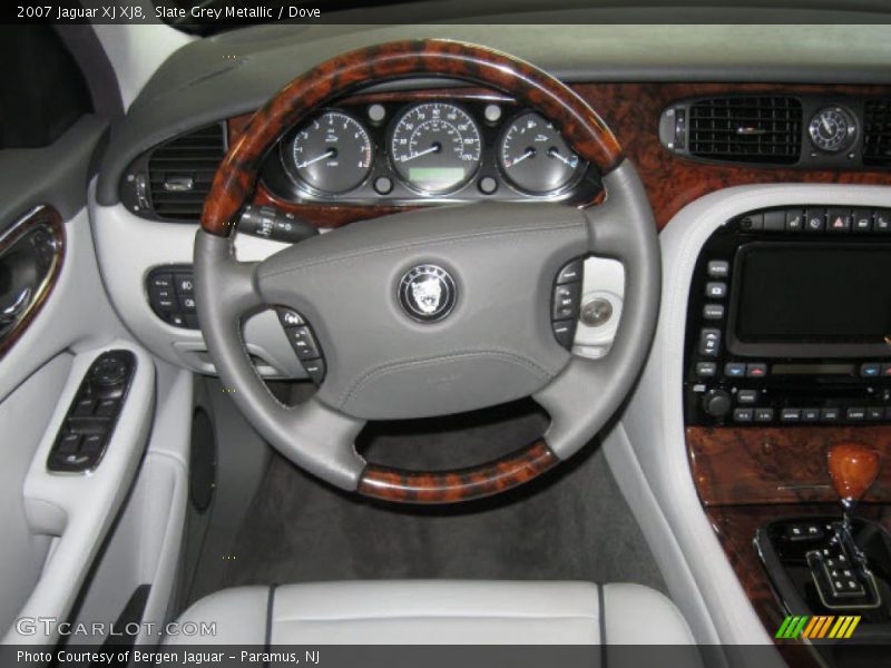 Slate Grey Metallic / Dove 2007 Jaguar XJ XJ8