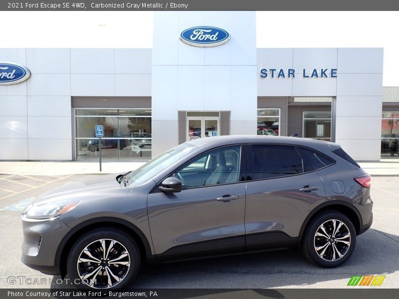 Carbonized Gray Metallic / Ebony 2021 Ford Escape SE 4WD