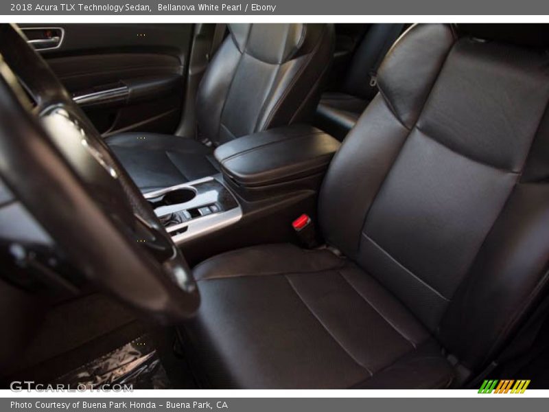 Bellanova White Pearl / Ebony 2018 Acura TLX Technology Sedan