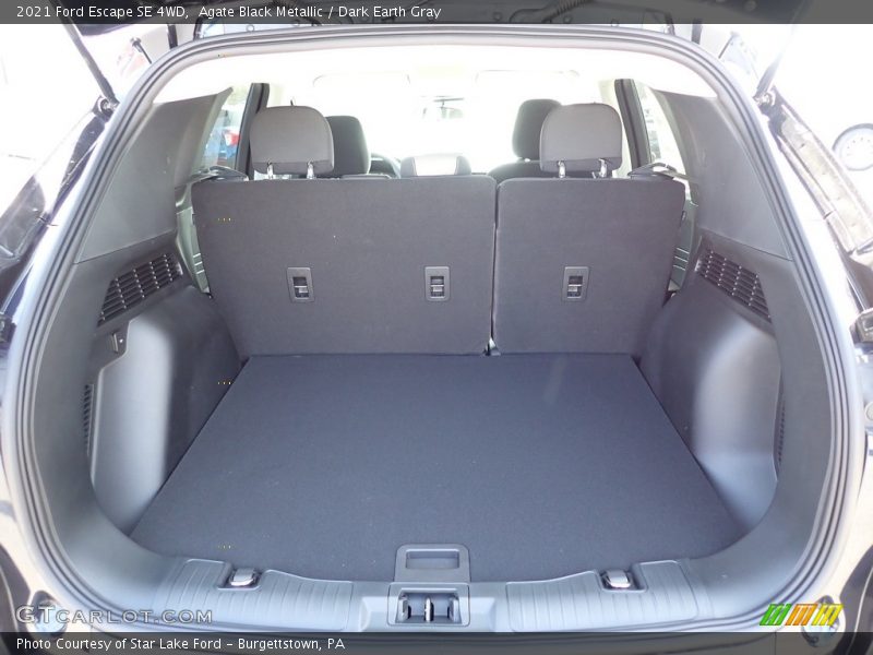 Agate Black Metallic / Dark Earth Gray 2021 Ford Escape SE 4WD