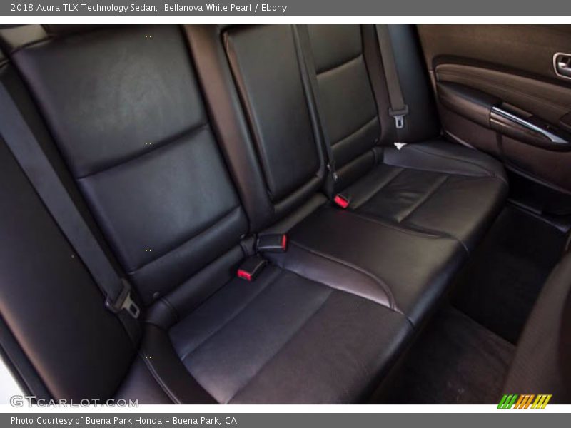 Bellanova White Pearl / Ebony 2018 Acura TLX Technology Sedan