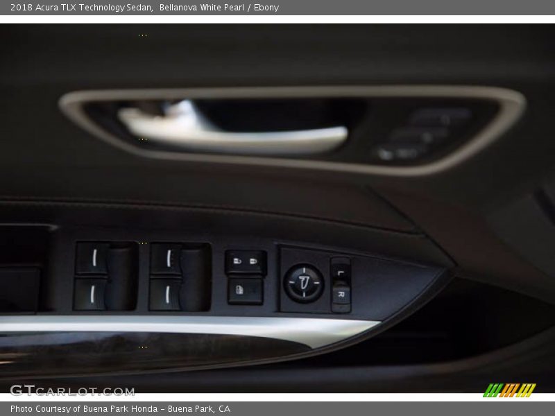 Bellanova White Pearl / Ebony 2018 Acura TLX Technology Sedan