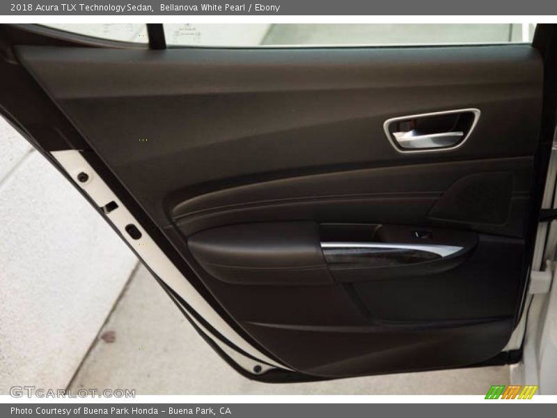 Bellanova White Pearl / Ebony 2018 Acura TLX Technology Sedan