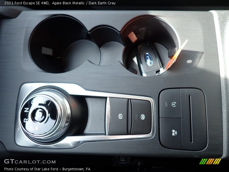 Agate Black Metallic / Dark Earth Gray 2021 Ford Escape SE 4WD