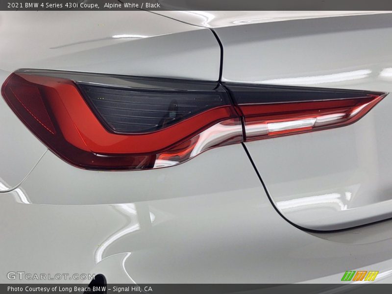 Alpine White / Black 2021 BMW 4 Series 430i Coupe