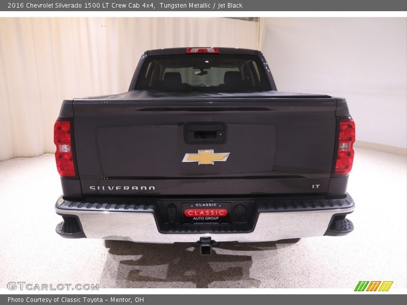 Tungsten Metallic / Jet Black 2016 Chevrolet Silverado 1500 LT Crew Cab 4x4