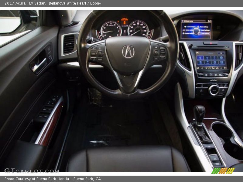 Bellanova White Pearl / Ebony 2017 Acura TLX Sedan