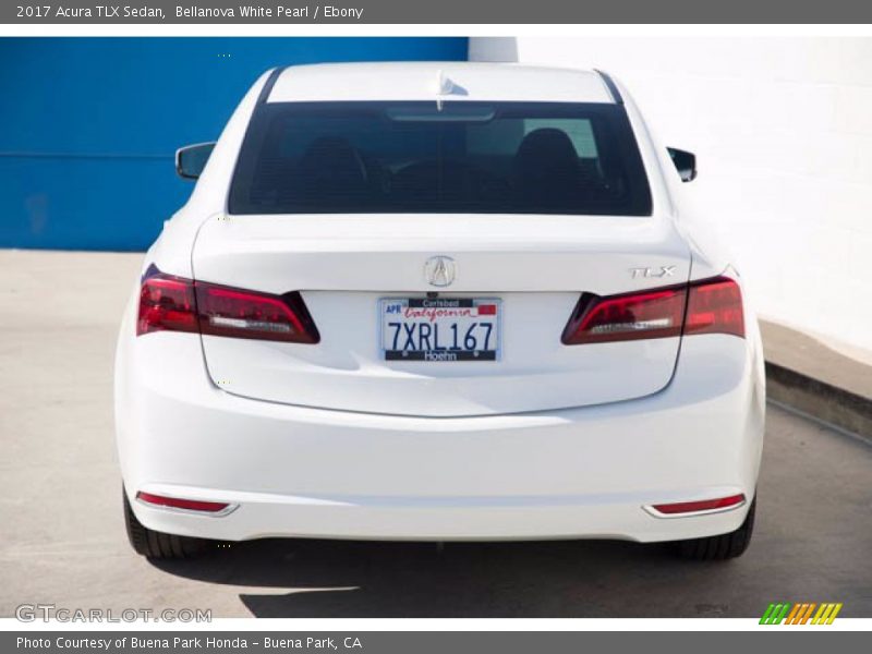 Bellanova White Pearl / Ebony 2017 Acura TLX Sedan