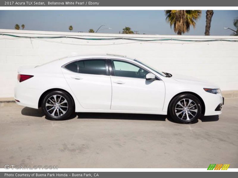 Bellanova White Pearl / Ebony 2017 Acura TLX Sedan