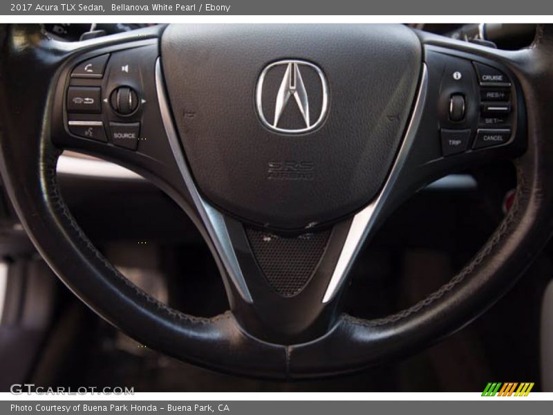 Bellanova White Pearl / Ebony 2017 Acura TLX Sedan