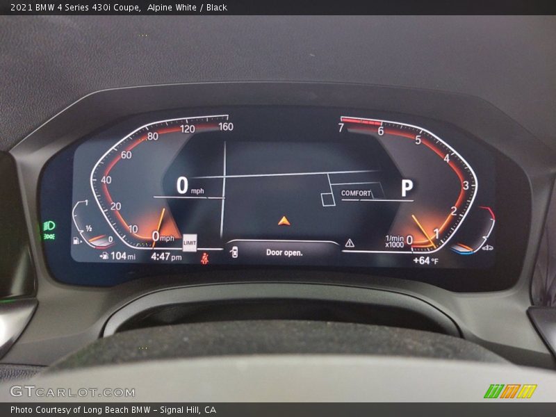 Alpine White / Black 2021 BMW 4 Series 430i Coupe