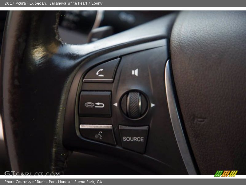 Bellanova White Pearl / Ebony 2017 Acura TLX Sedan
