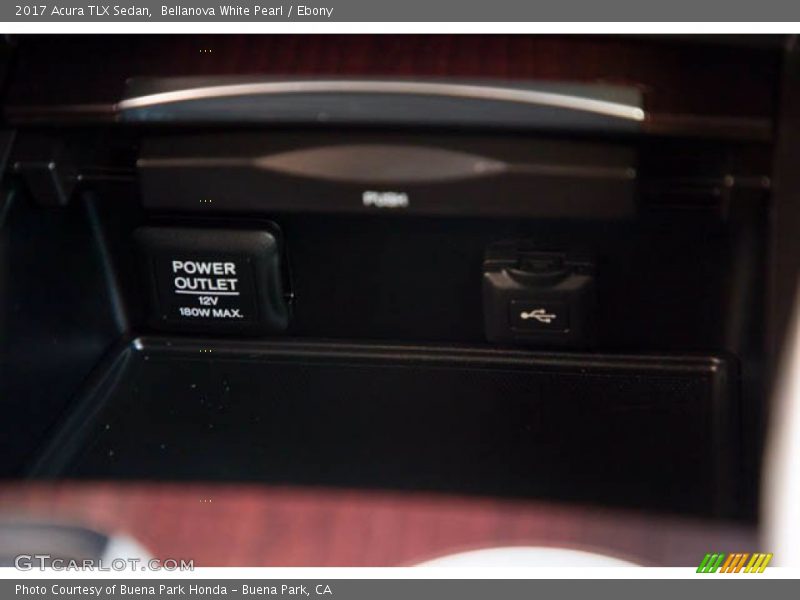 Bellanova White Pearl / Ebony 2017 Acura TLX Sedan
