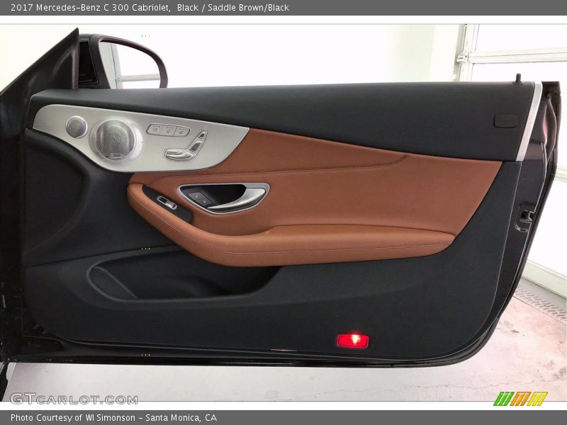 Black / Saddle Brown/Black 2017 Mercedes-Benz C 300 Cabriolet